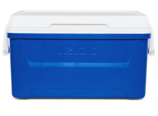 GLACIERE 48QT BLEU/BLANC LAGUNA IGLOO 4901705