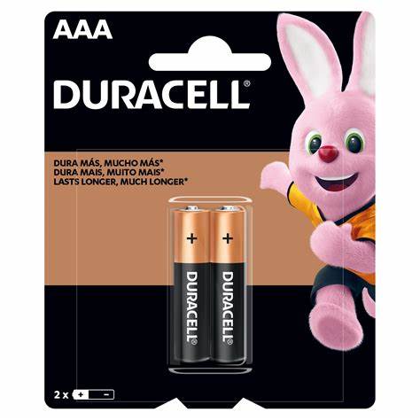 PILE DURACELL AAA-2 1.5V PK/2 1026374