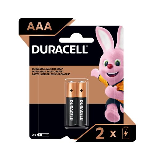 PILE DURACELL AAA-2 1.5V  PK/2 1026376