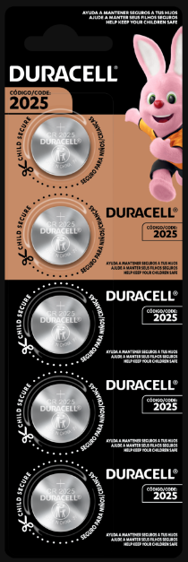 PILE DURACELL 3V LITHIUM CR2025 / 1020930 