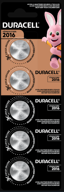 PILE DURACELL 3V LITHIUM CR2016/1020931