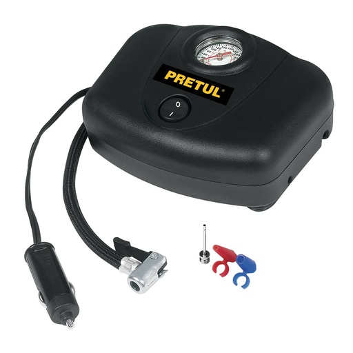 [7501206659403] AIR COMP/INFLATOR 12V PRETUL 21689