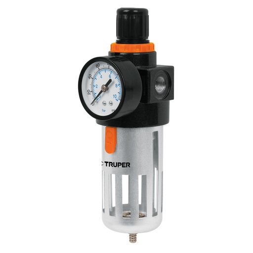 [7501206681831] AIR FILTER REGULATOR 1/4 TRUPER 18238