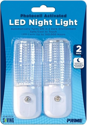 [054732817931] AMPOULE LED + PHOTOCELL PK/2 PRIME NLAE332P