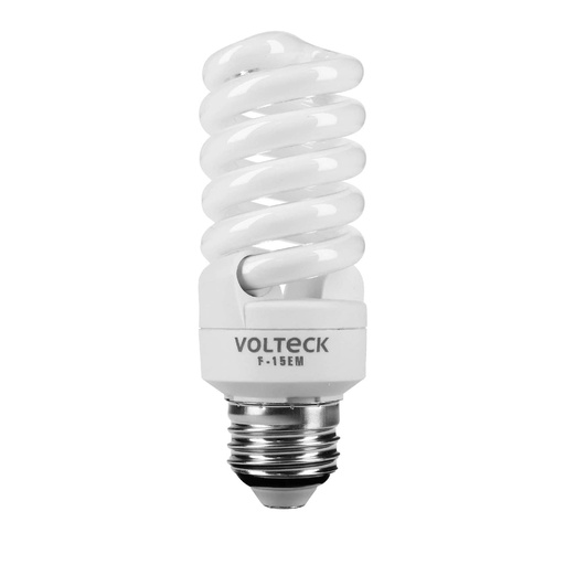 [7501206663394] AMPOULE SPIRAL 15W DAYLIGHT VOLTECK 48204