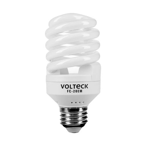 [7501206690987] AMPOULE SPIRAL 20W WARM LIGHT VOLTECK 48207