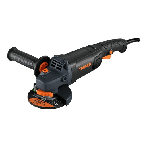 [7506240673286] ANGLE GRINDER 4-1/2 1200W TRUPER 12873