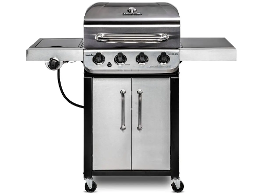 [047362346162] BBQ 4 FOYER CHAR-BROIL STAINLESS 463375619