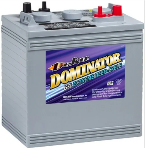 [22012335] BATTERIE INV DEKA GEL 6V 180A