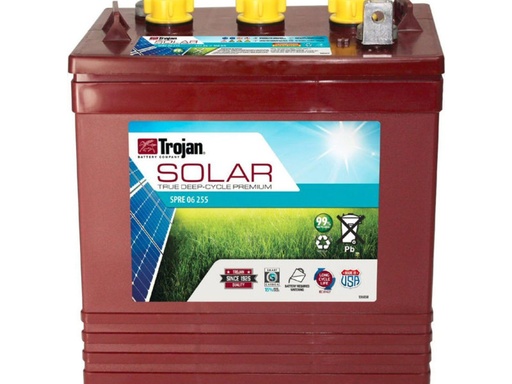 [22012399] BATTERIE INV TROJAN 6V SOLAR SPRE06255