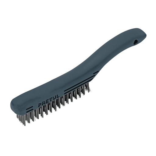 [7506240642848] BROSSE METALIQUE NOIR 11" PRETUL 20653