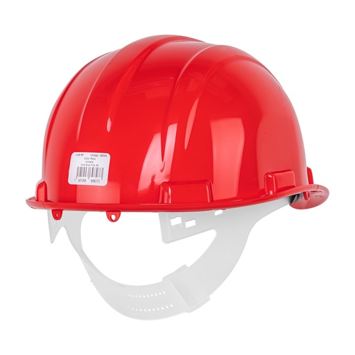 [7501206698273] CASQUE PLASTIQUE ROUGE PRETUL 25044