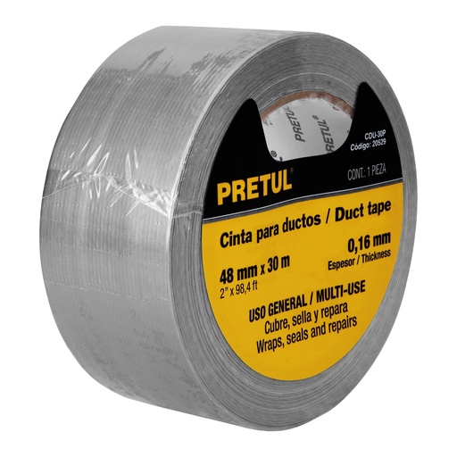 [7506240612797] DUCT TAPE 2x98FT PRETUL 20529