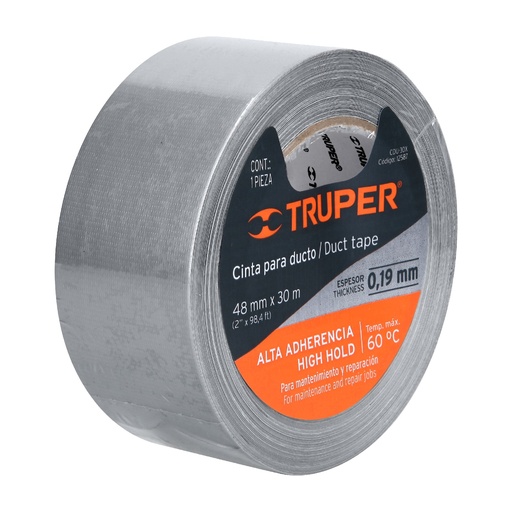 [7501206673676] DUCT TAPE 2x30 Mt TRUPER 12587