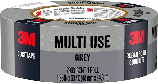 [051131980099] DUCT TAPE GRIS 1.88x60YD 3M 2960