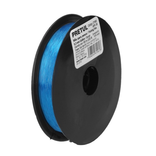 [7506240615613] FIL DE PECHE NYLON 328FT PRETUL 27060