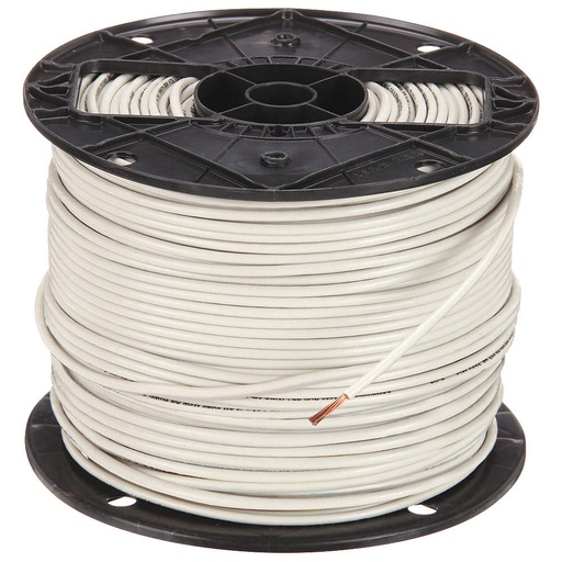 [56022370] FIL ELECT # 10 MULT BLANC 500FT