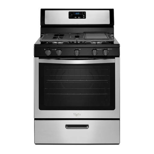 [WP30505OBS] FOUR 30 WHIRLPOOL WFG505MOBS