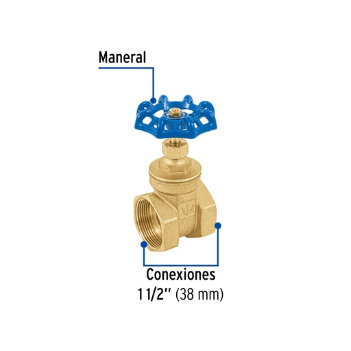 [7501206692561] GATE VANNE 1 1/2" FOSET 49021