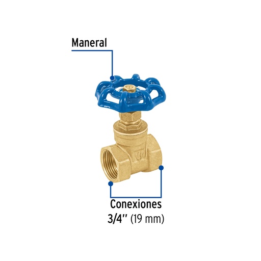 [7501206692530] GATE VANNE 3/4" FOSET 49018