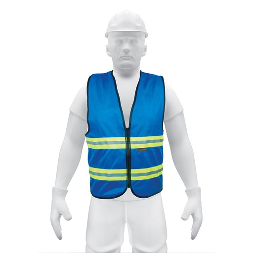 [7506240653332] GILET BLEU ONE SIZE TRUPER 15416
