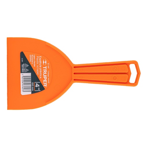[7501206676073] GRATTOIR TRUPER PLASTIQUE 4" 14445