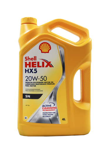 [021400405950] HUILE SHELL HELIX HX5 20W-50 4L GAL
