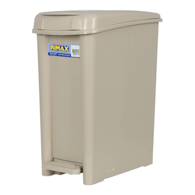 [7705152039818] POUBELLE 10 LT BEIGE RIMAX 3981