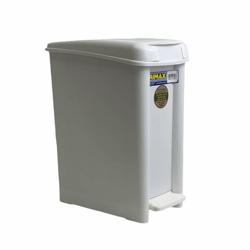 [7705152039801] POUBELLE 10 LT BLANC RIMAX 3980