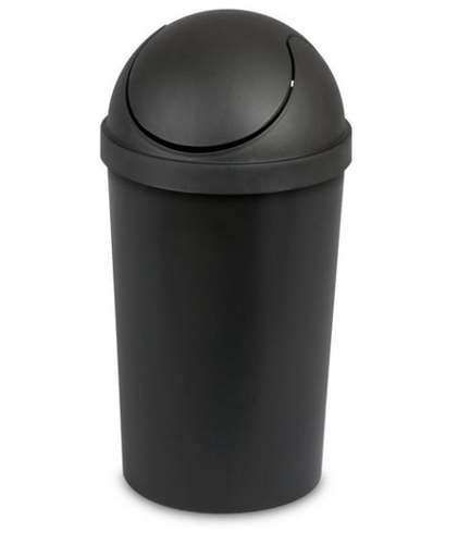 [073149108395] POUBELLE 3GAL/11.4L NOIR SWING TOP 1083LAB9F