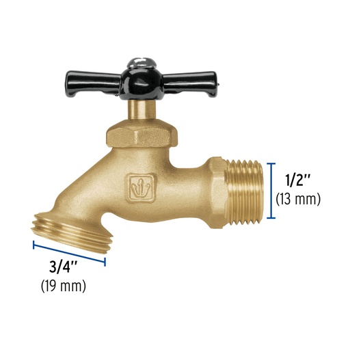 [7506240652632] ROBINET 1/2 FOSET BASIC 49075