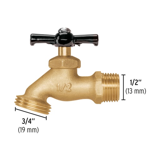 [7501206656709] ROBINET 3/4*1/2 PRETUL 23145