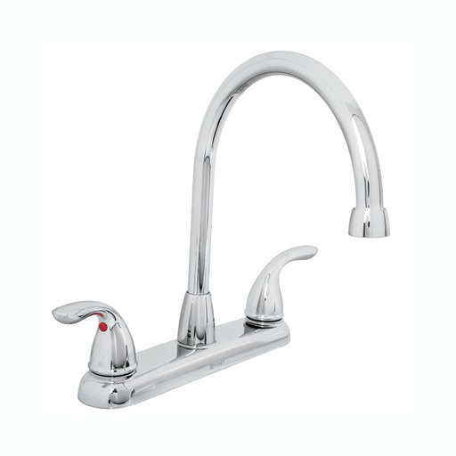 [7506240620075] ROBINET EVIER DBLE 8" FOSET AQUA 49687
