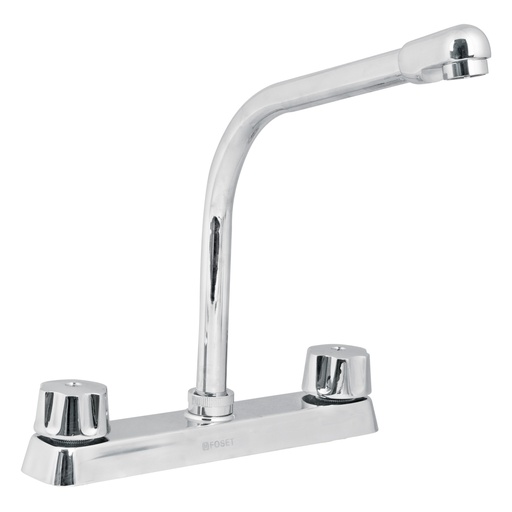 [7506240612650] ROBINET EVIER DBLE 8" FOSET BASIC 49190