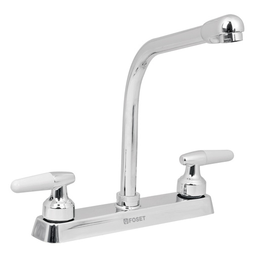 [7506240612643] ROBINET EVIER DBLE FOSET BASIC 49180