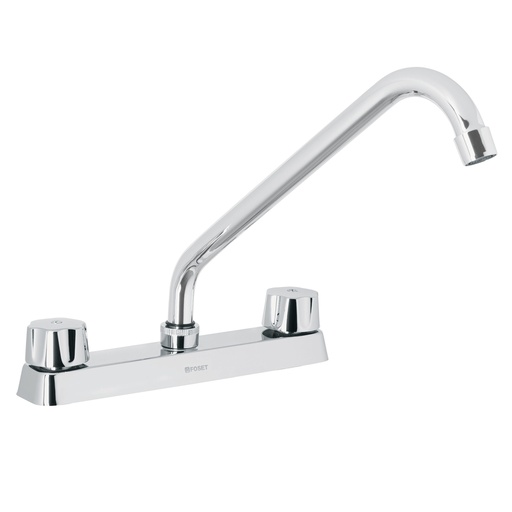 [7501206697290] ROBINET EVIER DBLE FOSET BASIC 49239