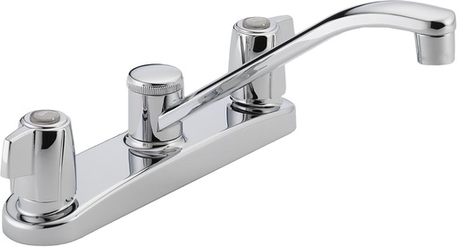 [034449652100] ROBINET EVIER DBLE PEERLESS P221LF