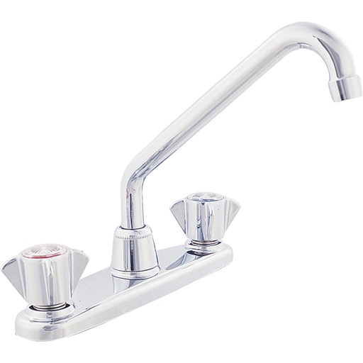 [091712386261] ROBINET EVIER DOUBLE EZ-FLO 10471N