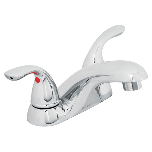 [7506240629078] ROBINET LAVABO 4" DOUBLE FOSET AERO 49763
