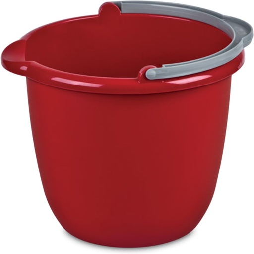 [073149092830] SEAU ROUGE 9.5L STERILITE 1120 LAB58