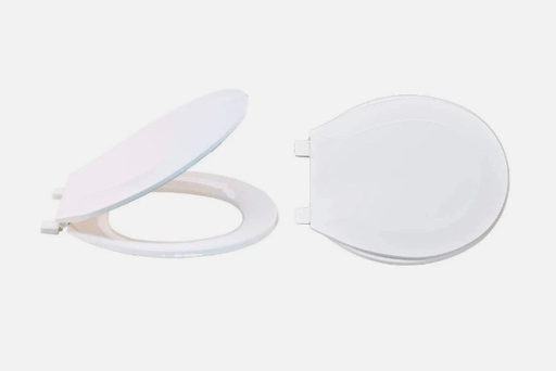 [091712659013] SIEGE WC BLANC PLASTIQUE ROND EZ-FLO 65901