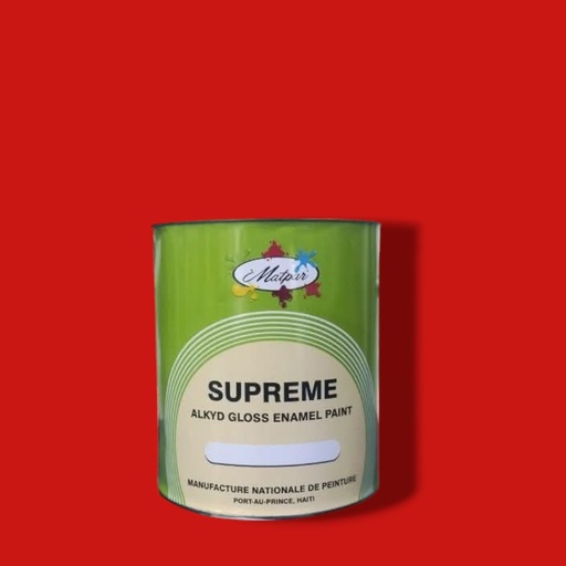 [76052447] SUPREME ENAMEL ORANGE - GALLONS