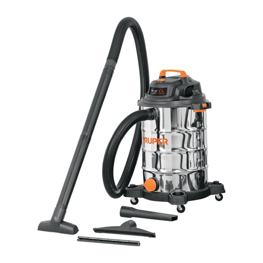 [7506240691068] VACUUM 16 GAL STAINLESS TRUPER 101525