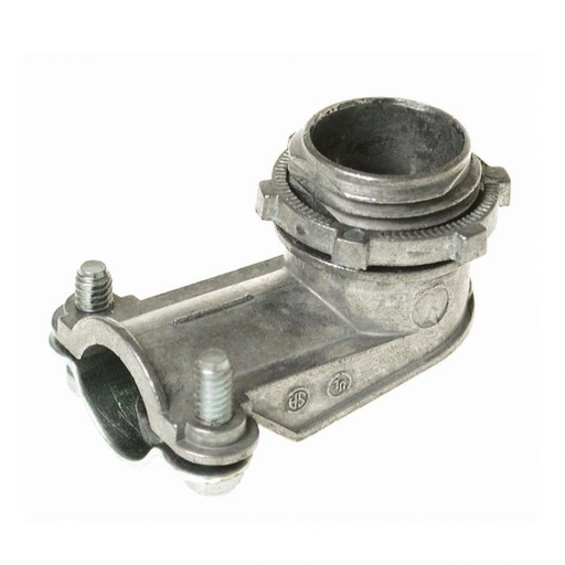 [10780685001734] ANGLE CONNECTOR 3/8'' x 90 EMT