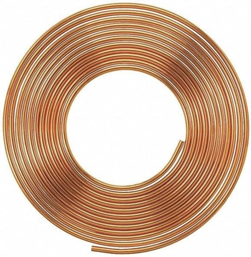 [17506240666018] SOFT COPPER TUBE PIPE ROLL 3/8