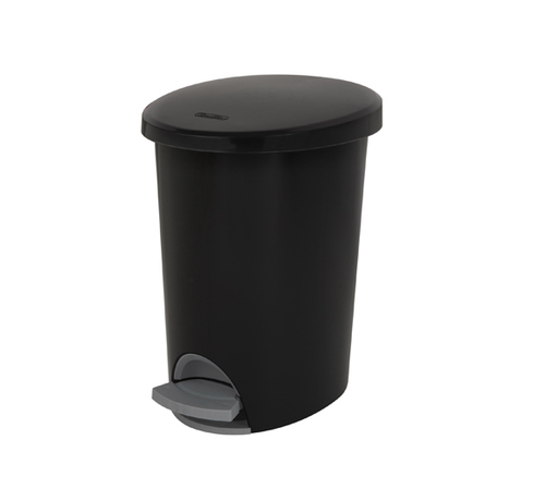 [073149108197] POUBELLE A PEDALE NOIR 2.6GAL STERILITE 1081LAB9