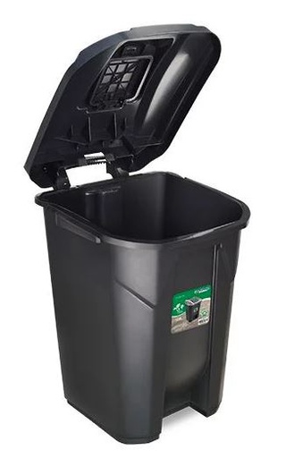 [7908439804660] POUBELLE NOIR 120L ARQPLAST 25755