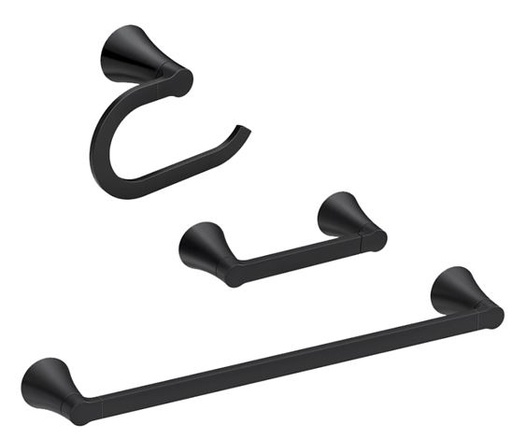 [034584035356] JEU ACC TOILETTE 3PCS NOIR MOEN Y0733BL